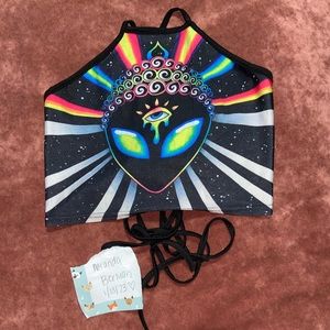 Alien wraparound top